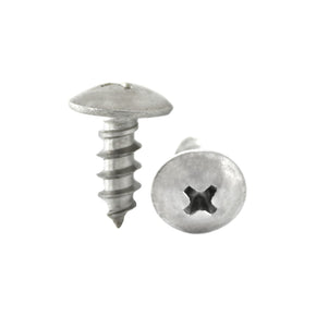 Shopcorp 18-8 Stainless Steel Phillips Drive, Truss Head Sheet Metal Screw (#10, 1/2 Inches)