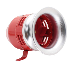 Shopcorp 12V Industrial Motor Alarm Bell Horn Sound Buzzer Siren, Decibel Security (112 Decibels)