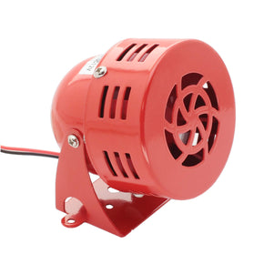 Shopcorp 12V Industrial Motor Alarm Bell Horn Sound Buzzer Siren, Decibel Security (116 Decibels)