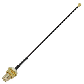 Shopcorp Pigtail Antenna Cable Adapter with SMA Female to 1.13 mm and 10-cm Long IPEX Connector