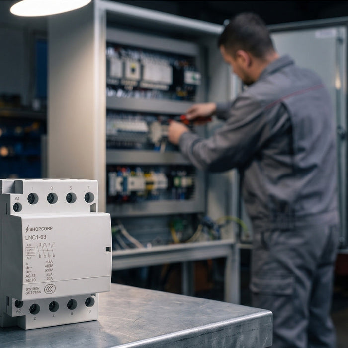 Lighting Contactor Wiring: L1, L2, T1, T2, A1 & A2 Explained