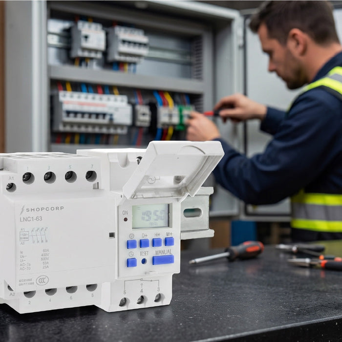 How a Contactor with Timer Works for Scheduled Electrical Control