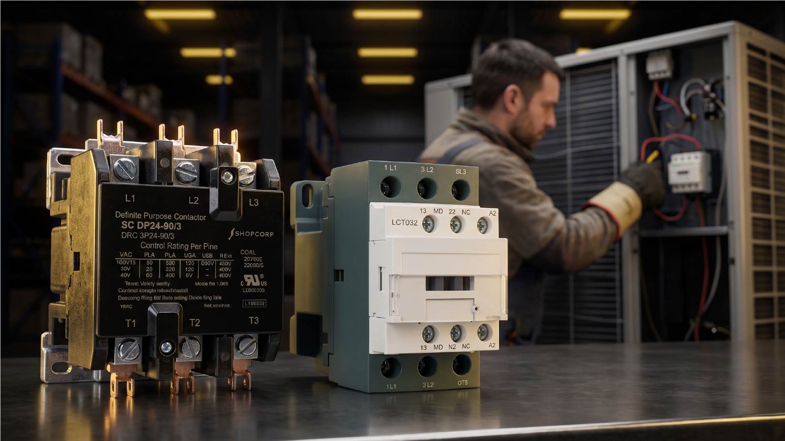 Normally Open vs Normally Closed Contactors