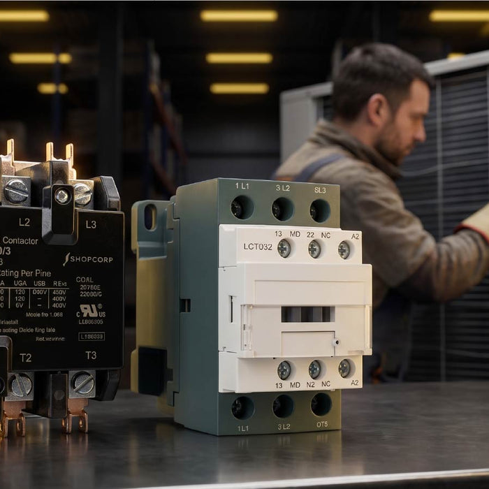 Normally Open vs Normally Closed Contactors