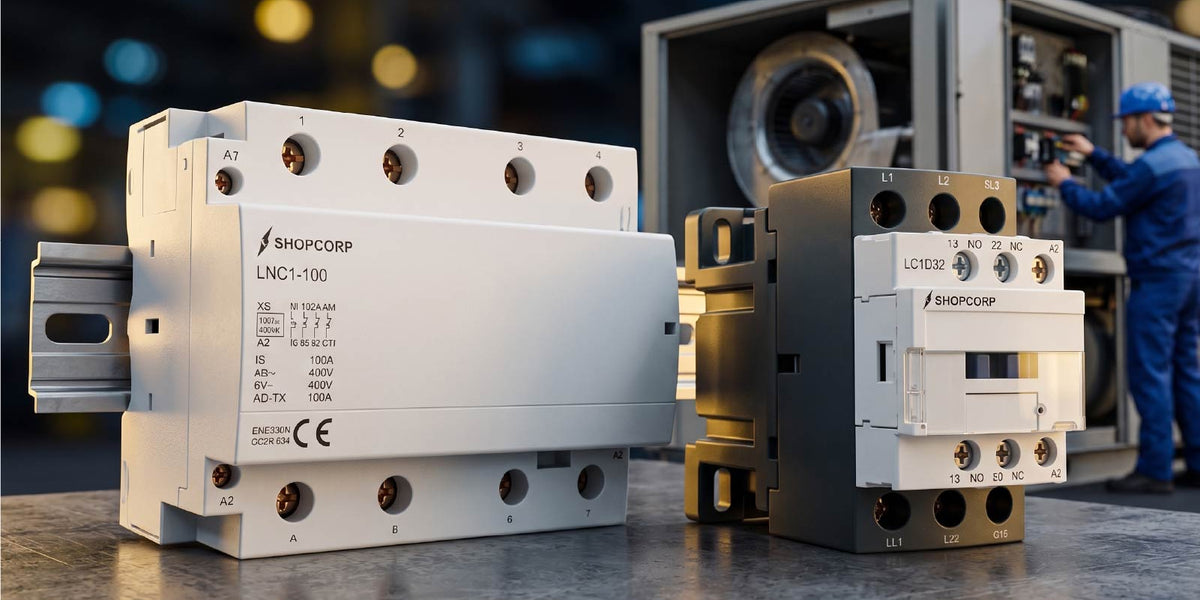 AC Contactors Explained: 24V vs 120V Contactor Coils — ContactorDepot.com
