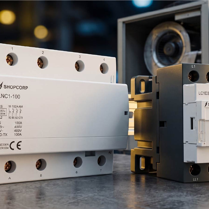 AC Contactors Explained: 24V vs 120V Contactor Coils and How to Choose the Right One