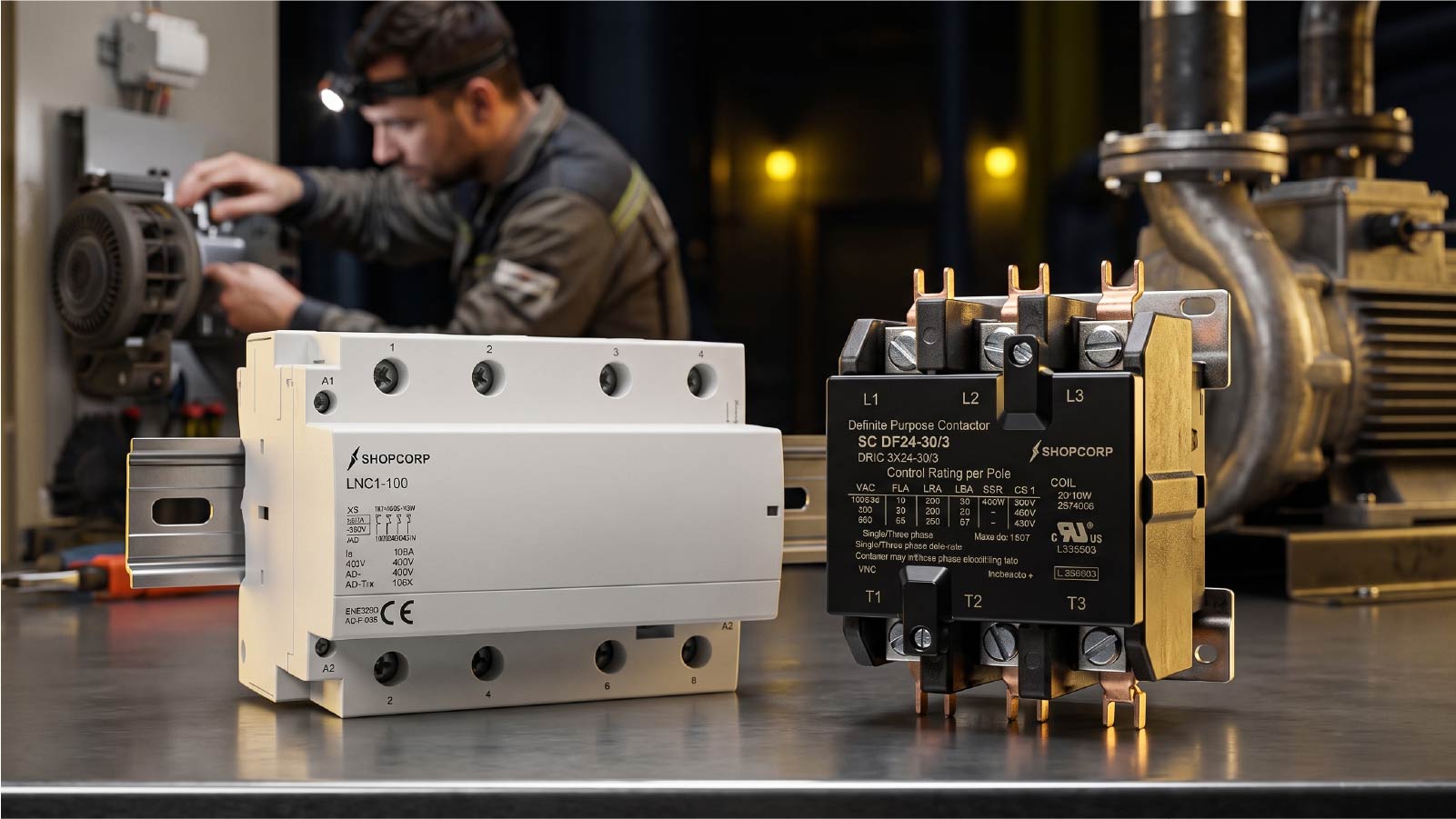 Motor Load vs Lighting Load: Why the Load Type Changes the Contactor You Need
