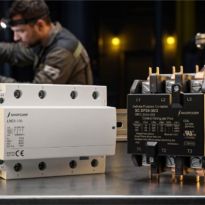 Motor Load vs Lighting Load: Why the Load Type Changes the Contactor You Need