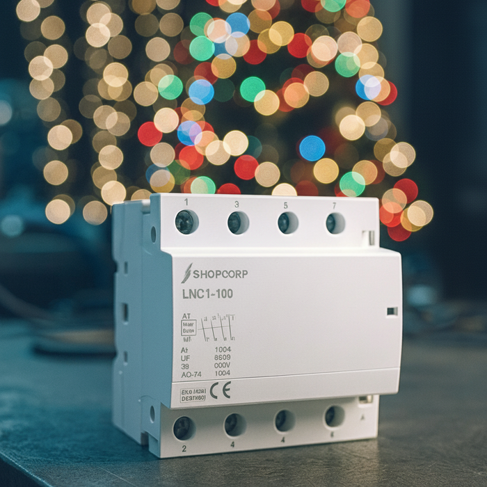 Lighting Up the Holidays: How Contactors Power Safe and Efficient Seasonal Displays