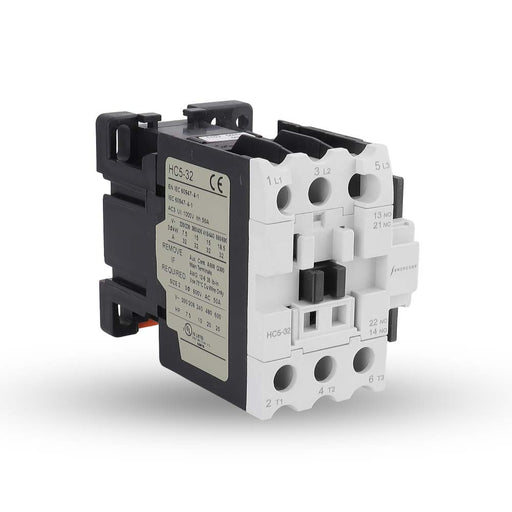 Shopcorp 3 Pole Contactor 120v Coil 30A NO IEC/UL 690/600V Switch, Aux 1NO/1NC –110/120VAC Coil