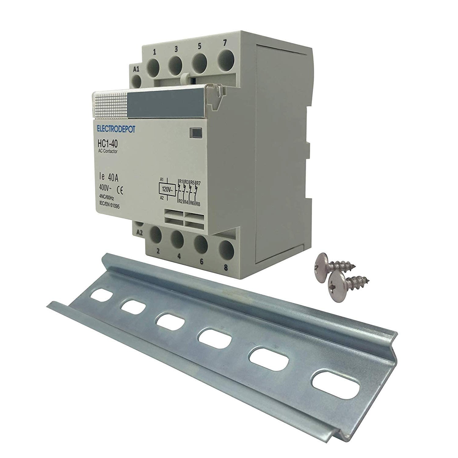 Contactor Pollob Rng 6 Pole Lighting Contactor 120v Coil | Shelly Lighting