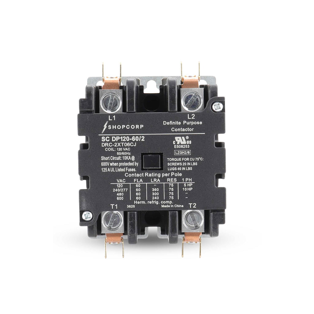 2 Pole Contactors | UL Listed Contactors for HVAC, Lighting & Motor ...