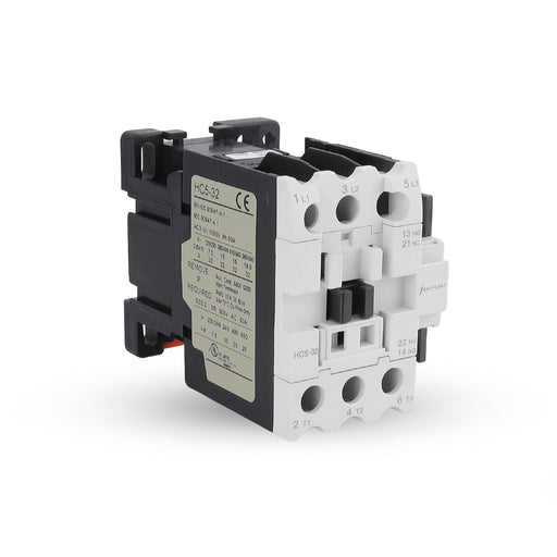 Shopcorp 3 Pole Contactor 120v Coil 30A NO IEC/UL 690/600V Switch, Aux 1NO/1NC –110/120VAC Coil