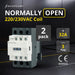 3 Pole 110/120VAC Coil Contactor - 50/60HZ for Motor Load, HVAC and Lighting