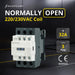 3 Pole 220/240VAC Coil Contactor - 50/60HZ for Motor Load, HVAC and Lighting