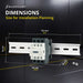 3 Pole 220/240VAC Coil Contactor - 50/60HZ for Motor Load, HVAC and Lighting