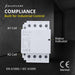 Shopcorp 63A 4 Pole IEC NC Contactor -  24V Coil for HVAC, AC, Motor Load and Lighting