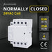 Shopcorp 63A 4 Pole IEC NC Contactor -  24V Coil for HVAC, AC, Motor Load and Lighting