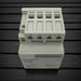 Electrodepot Contactor - 60A 4 Pole Normally Open Contactor 400V - 110/120VAC for HVAC, AC, Motor Load and Lighting - With DIN Rail and 2 Screws