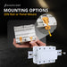 Shopcorp 100 Amp 4 Pole Normally Closed IEC 500V Contactor with DIN Rail and 2 Screws for HVAC, AC, Motor Load and Lighting - Mounting Options