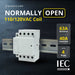 Shopcorp 63 Amp 4 Pole Normally Open Contactor - IEC 400V - 110/120VAC Coil for HVAC Systems, AC, Motor Load, & Lighting - NO