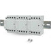 Shopcorp 63A 12 Pole (4x3) NO Contactor - IEC 400V - 110/120VAC Coil - with DIN Rail & Screws for HVAC, Motor & Lighting 