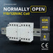 Shopcorp 63A 8 Pole (4x2) NO Contactor - 110/120VAC Coil, DIN Rail and Screws for HVAC, AC, Motor and Lighting NO