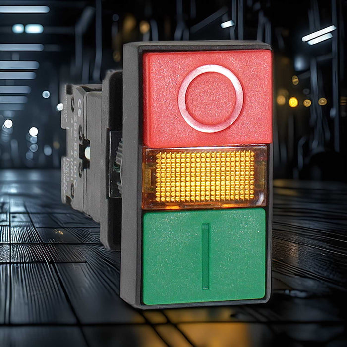 Push Button On/Off Switch for Distribution Boxes, Double Head ...