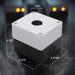 Shopcorp Push Button Switch Control Station Box - 22mm Single Push Button Hole, Dustproof and Waterproof, 1NO/1NC