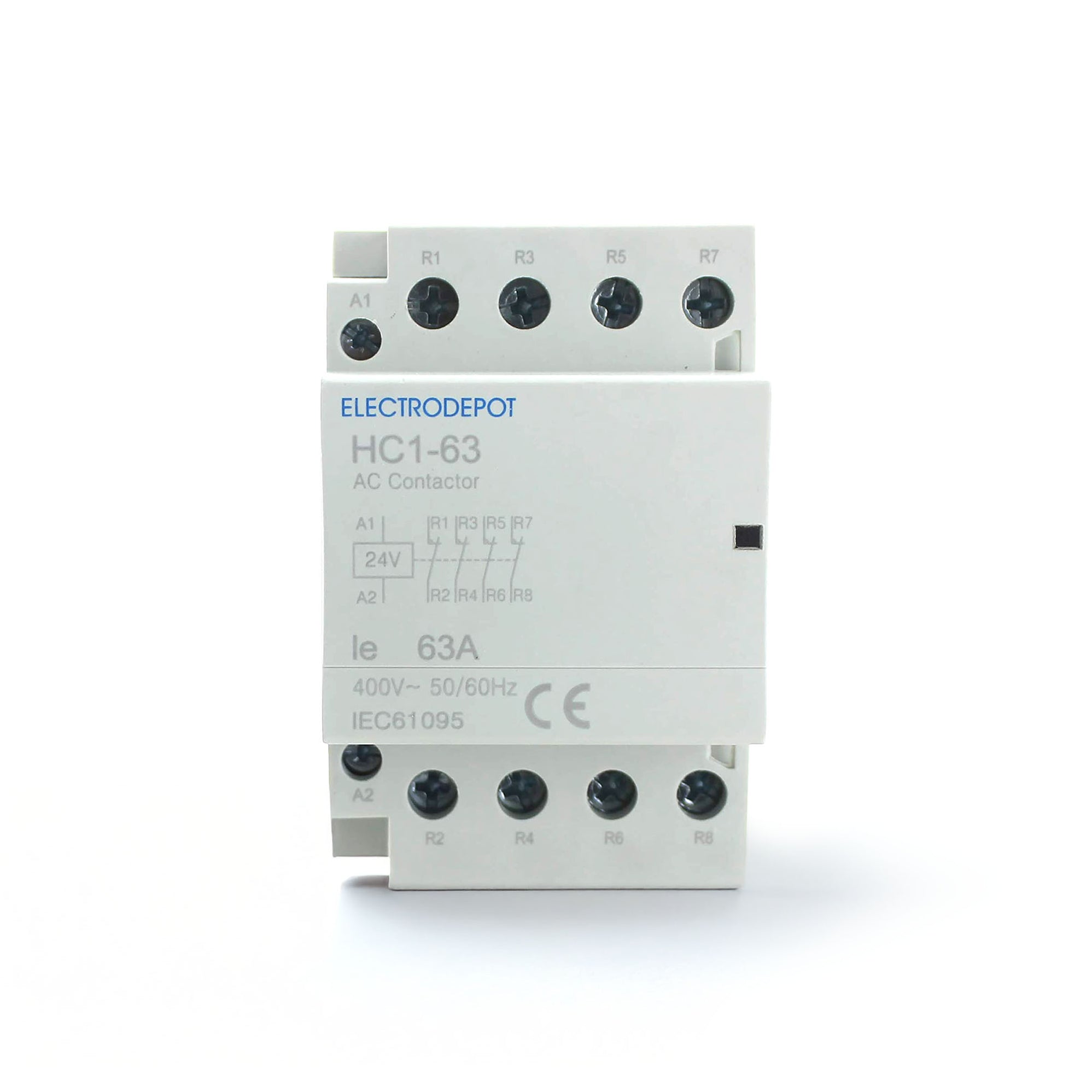 Closed Contactor 24VAC Contactors | AC Contactors for HVAC, Lighting & Motor Control ...