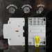 Shopcorp 63 Amp 4 Pole 2NO / 2NC 400V Contactor, 220VAC Coil for HVAC, Air Conditioner, Motor Load & Lighting System