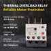 Thermal Overload Relay LR2-D13 (2.5–4A) – Motor Protection Relay with 1NO/1NC, IEC Rated, DIN Rail Mount