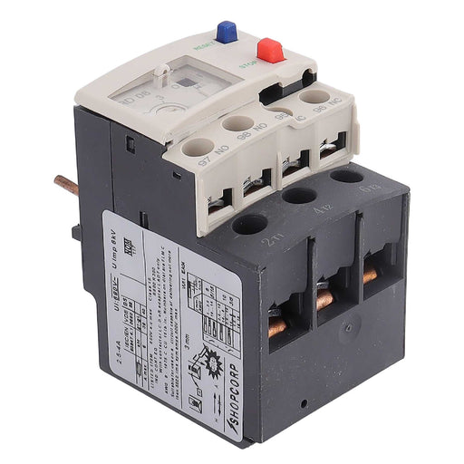 Thermal Overload Relay LR2-D13 (2.5–4A) – Motor Protection Relay with 1NO/1NC, IEC Rated, DIN Rail Mount