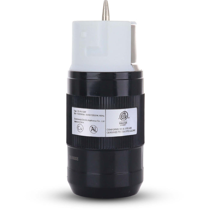 50 Amp Generator Plug (Female), Connector, 125 Volt/250 Volt, CS6364 50A Twist Lock RV Plug - CS6365, Twist Lock Adapter, 12500 Watts 3 Pole 4 Wire