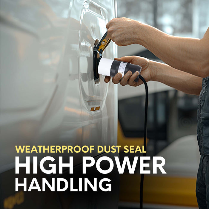 50 Amp Generator Plug (Female), Connector, 125 Volt/250 Volt, CS6364 50A Twist Lock RV Plug - CS6365, Twist Lock Adapter, 12500 Watts 3 Pole 4 Wire