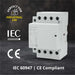 Shopcorp 63A 4 Pole IEC NC Contactor -  24V Coil for HVAC, AC, Motor Load and Lighting