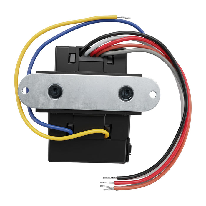 Shopcorp 75VA HVAC Transformer, 120/208/240/480VAC to 24VAC, 4A Resettable Breaker, Foot Mount