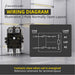 Shopcorp 40A 2 Pole 600V, 24V, Inductive 40A / Resistive 50A Contactor for HVAC and Lighting