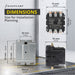 Shopcorp 60 Amp 3 Pole Definite Purpose Contactor – 75A RES, 220V/240V Coil – UL Listed for HVAC, Refrigeration, and Heat Pump Systems