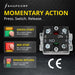 Shopcorp Double Push Button (On/Off Switch) for Industrial Equipment and Mount Panels