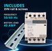 Electrodepot 40A 4 Pole Normally Open 400V Contactor - 110/120VAC Coil with DIN Rail for HVAC, AC, Motor Load & Lighting