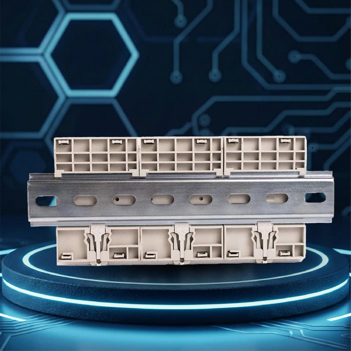 Electrodepot 40A 12 Pole (4x3) NO Contactor - 110/120VAC Coil, with DIN Rail and Screws for HVAC, AC, Motor and Lighting