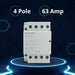 Electrodepot 63A 4 Pole IEC Normally Closed Contactor - 24V Coil for HVAC, Air Conditioner, Motor Load & Lighting Systems