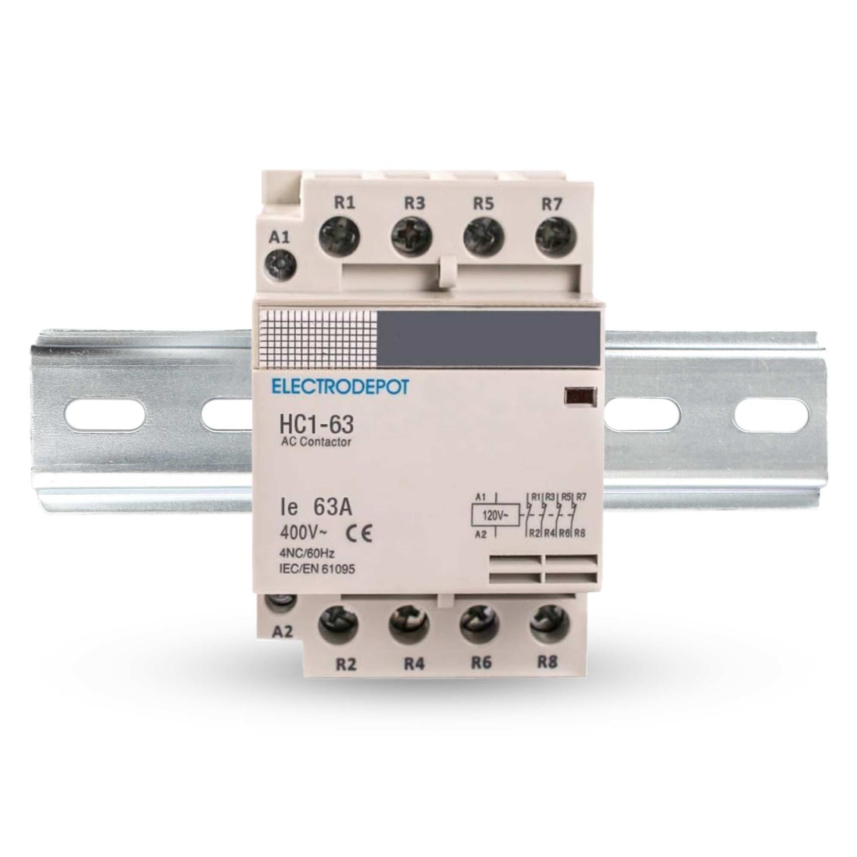 Contactor 40A, 400V, 110/120VAC, 4 Pole Normally Open — ContactorDepot.com