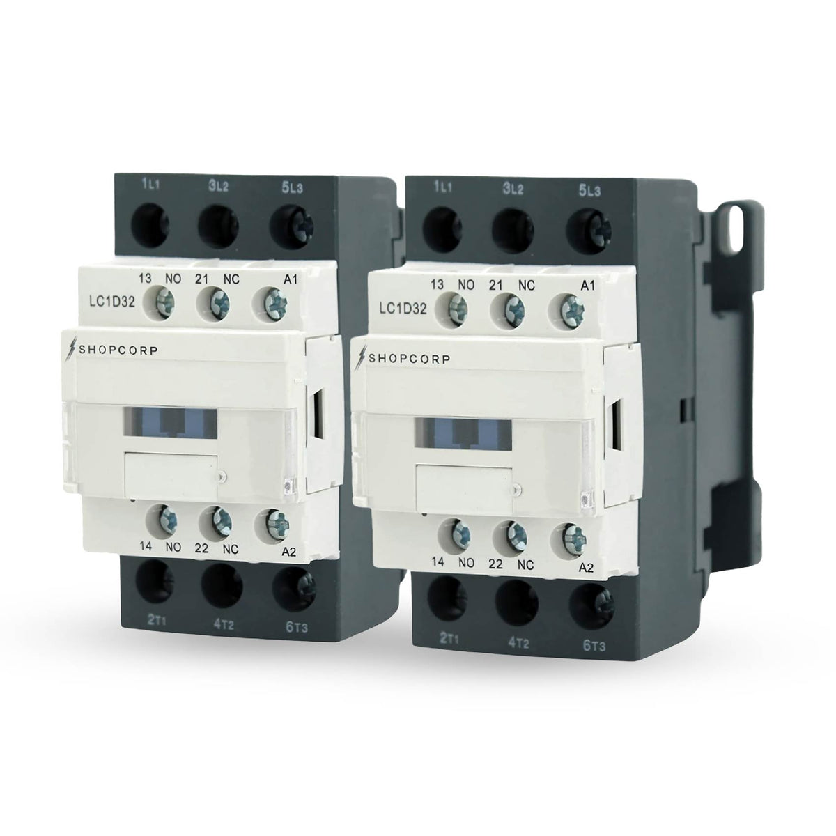 Contactor, 3 Pole Normally Open with Auxiliary Contacts, 220/240V, 30A ...