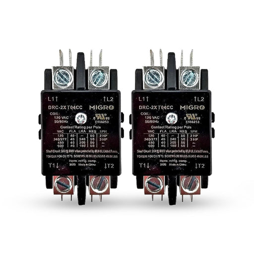 2 Pole Contactors | UL Listed Contactors for HVAC, Lighting & Motor ...