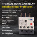 Shopcorp Thermal Overload Relay LR2-D13 (4-6A) - Motor Protection Relay with 1NO/1NC, IEC Rated