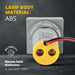 Shopcorp LED Volt Amp Meter 22mm Panel Mount, AC50-500V & 0-100A with CT Sensor (Yellow)