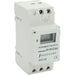 Shopcorp HD Display Memory Function Timer - ATHC 15A, 110V, DIN Rail Mounting