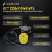 Shopcorp Water Level Meter Sensor, Float Switch for Sump Pump - Dual Operation, 250V and 10A Max Current